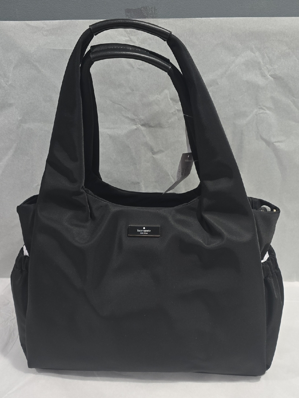 Kate Spade Carter Nylon Large Baby Bag, Black - Picture 7 of 15